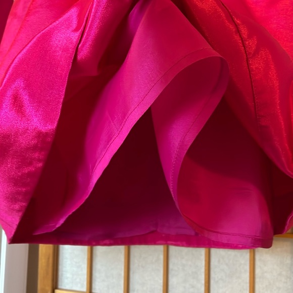 Shoshanna Fushia Mini Sleeveless Dress 4 - Picture 5 of 15
